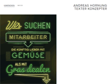 Tablet Screenshot of andreas-hornung.ch